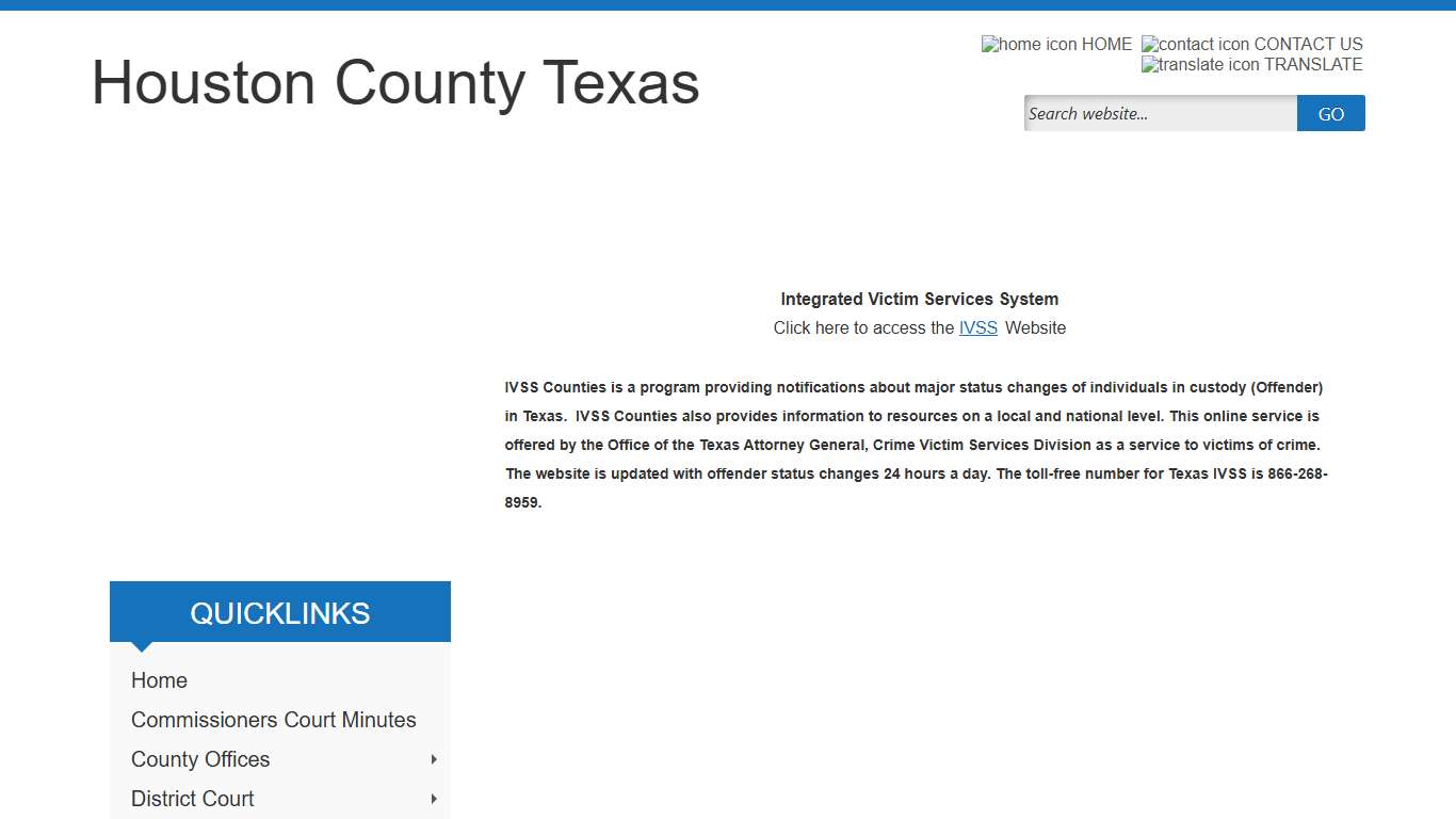 Houston County, Texas